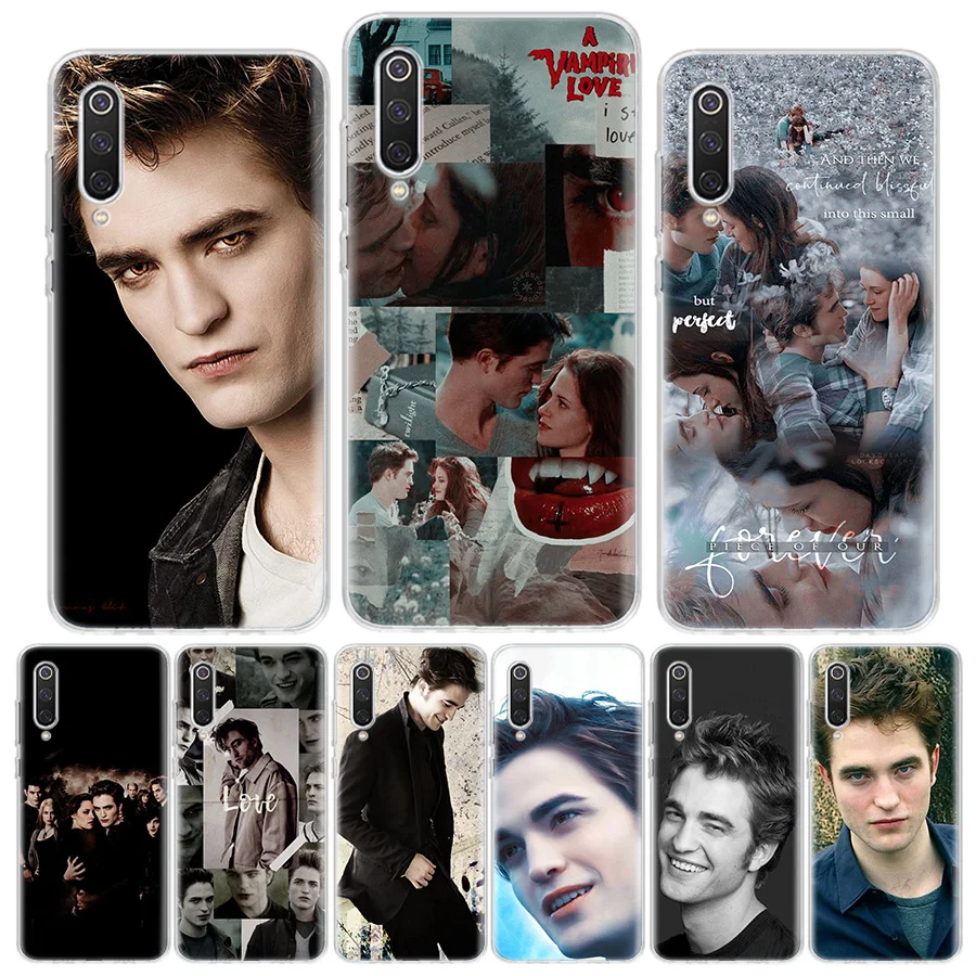 Robert Pattinson Twilight Vampire Phone Case For Xiaomi Redmi Note 11 10 12 Pro Plus 9 8 7 12S 11T 11S 11E 10S 9T 8T 9S 4G 5G Ca