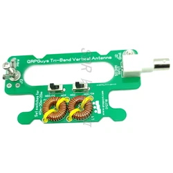 Parts / Assembled Portable 10W 40-30-20m Portable Tri-Band Vertical Antenna DIY Parts / Assembled Portable 10W 40-30-20m Port