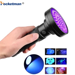 Lampe de poche à lumière noire UV, 100LED, 21LED, 12LED, détecteur d'urine d'animaux domestiques, chiens et chats, SAF sec, punaises de lit