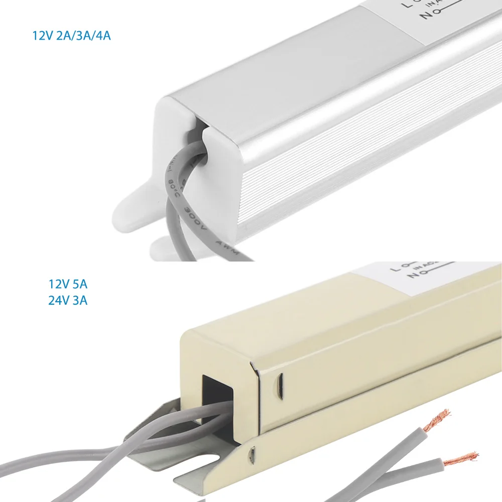 12V LED Transformer Power Supply Switch Adapter AC 110V-220V 1.5A 3A 5A LED Driver Ultra thin Power Supply for Led Strip Lights