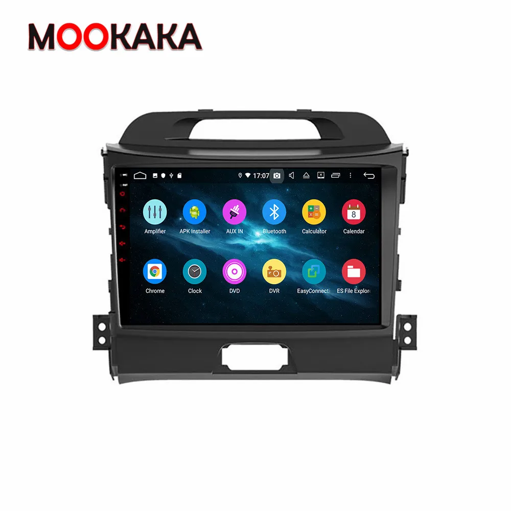 For KIA Sportage 3 2010-2016 PX6 Screen Android 10.0 4+128G Car Multimedia Player Auto Audio Radio Stereo GPS Navi Head Unit DSP