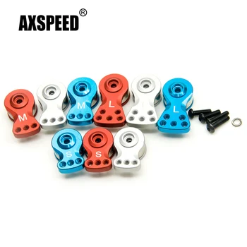 AXSPEED قسم قابل للتعديل قوة مؤازرة حماية 25T الأسنان الأسنان نصف ذراع مؤازر القرن ل 1/8 1/10 قارب سيارة التحكم عن بعد