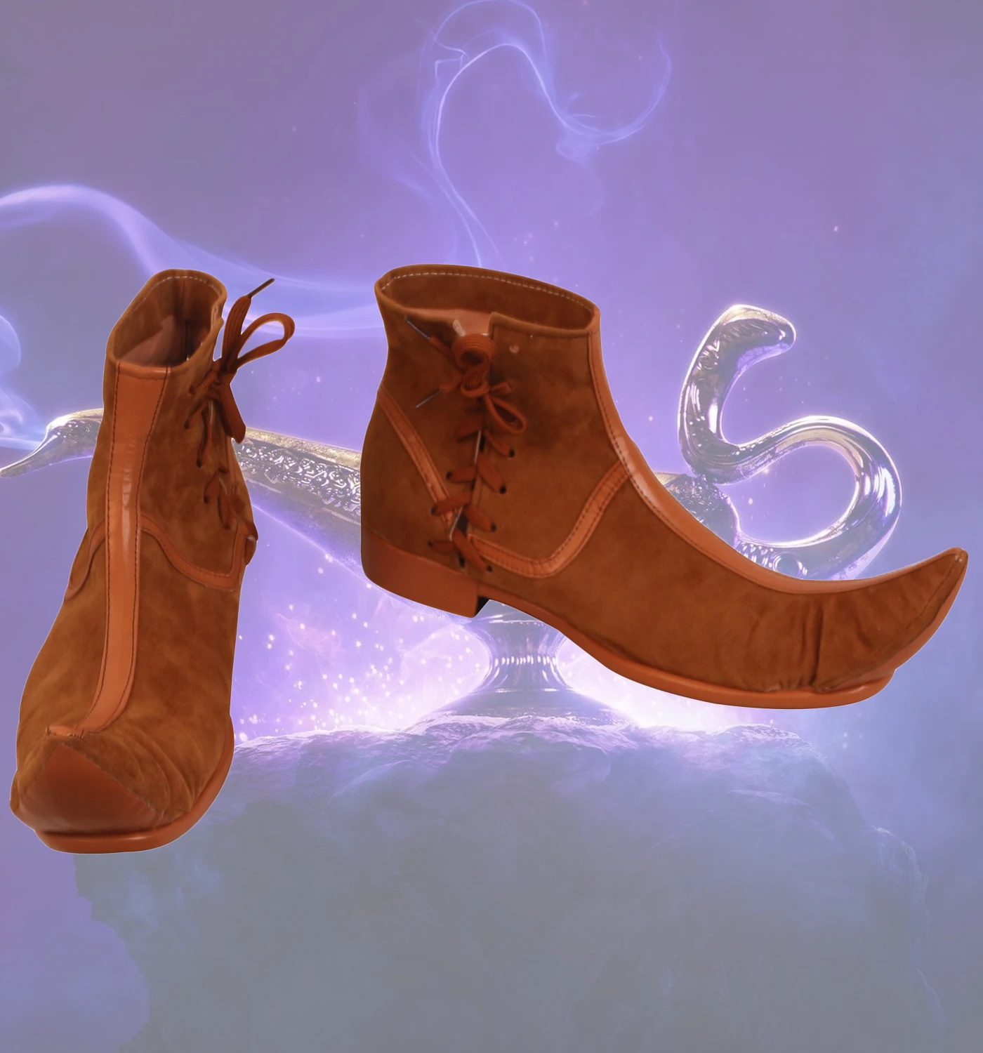 Aladdin Customized Shoes Hot Movie Prince Aladdin Cosplay Boots Custom Made Shoes for Boys and Girls