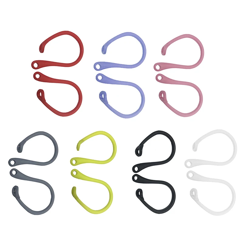 1 Pair Soft Silicone TPU Protective Earhooks Anti-lost Ear Hook Earphone Holder For AirPods Pro Air Pods 1 2 Accessory