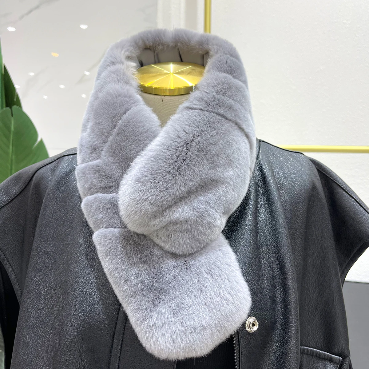 

Женский зимний шарф с петлей, прямоугольный пушистый шарф, теплый мягкий Уютный Шарф с полосками