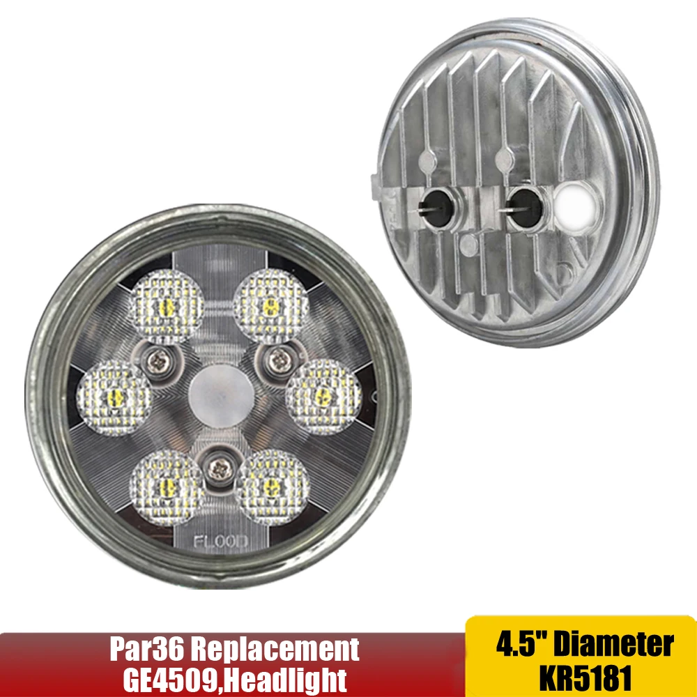 Par36 Led Landing Light 10-30V DC Replace GE4509 18W Led Headlight For Allis Chalmers Tractors 12V 24V Led Work Light x1pc