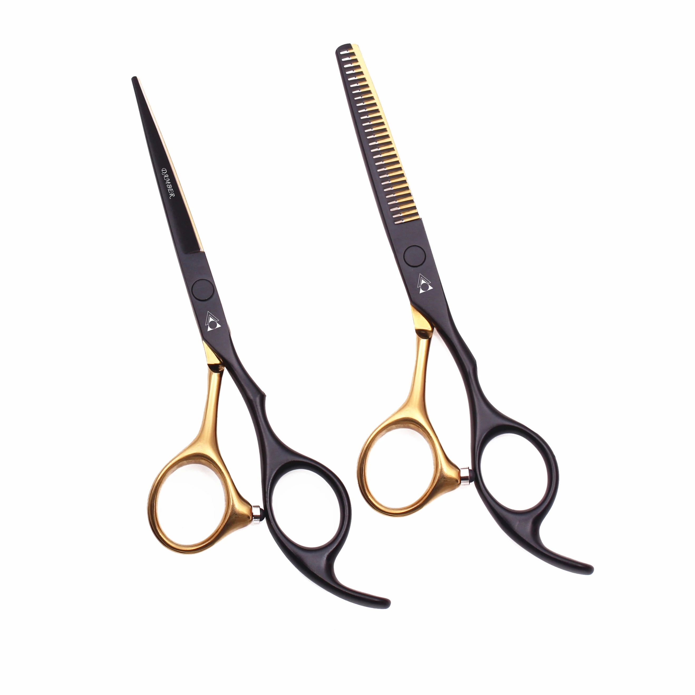 Haarschere 5,5 6,0 Professionelle Friseurschere Effilierschere Friseurscheren-Set Haarschneideschere 440C Japan Steel 888 # – Detail 3