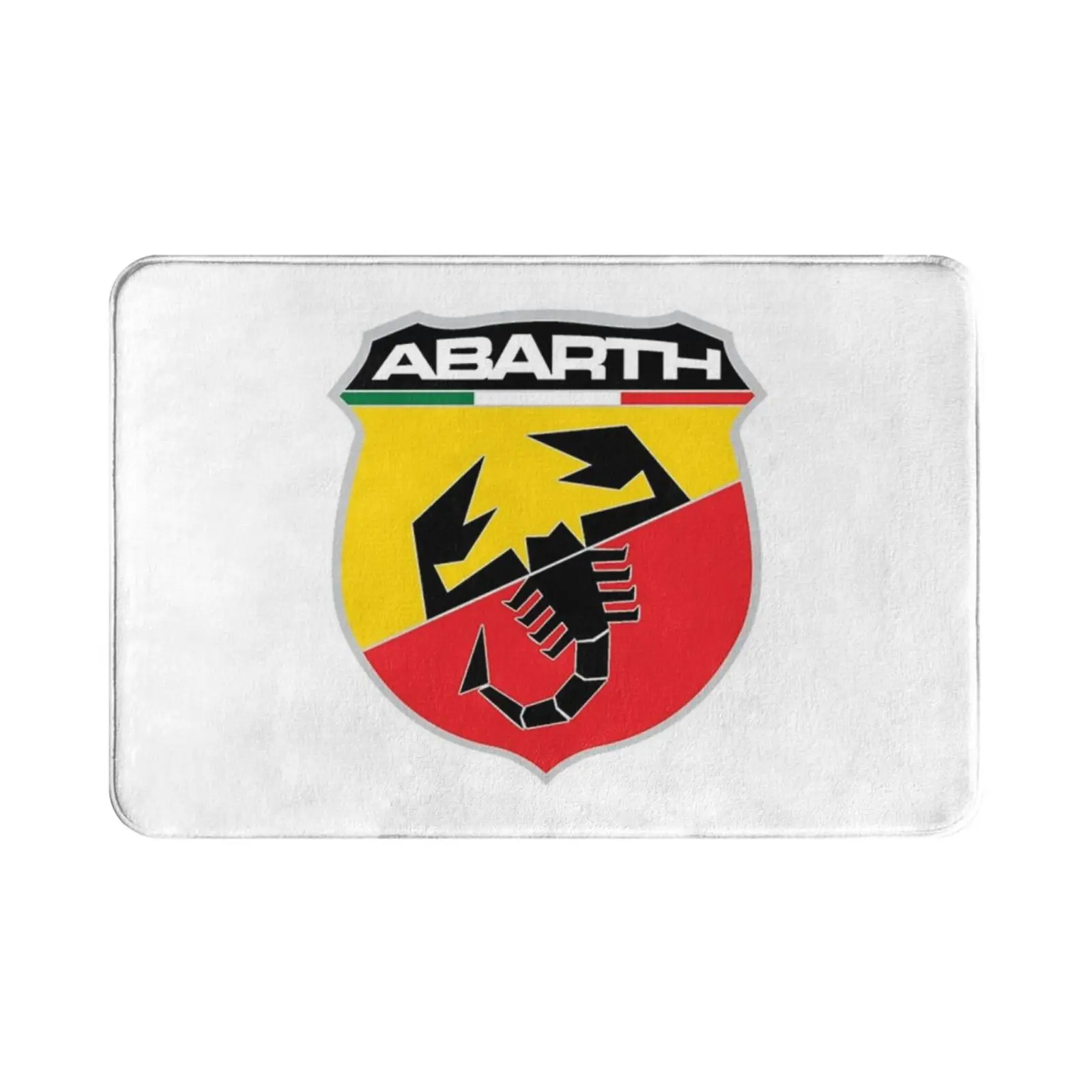 Abart Carpet Mat Rug Cushion Soft Aoutomotive Motor Sport Moto Racer Abarth