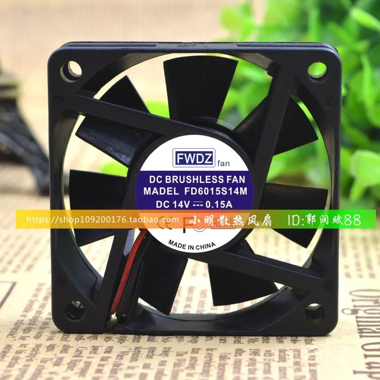 

Новый FWDS 6 см 6015 14 в 0.15A FD6015S14M защитное охлаждение двигателя