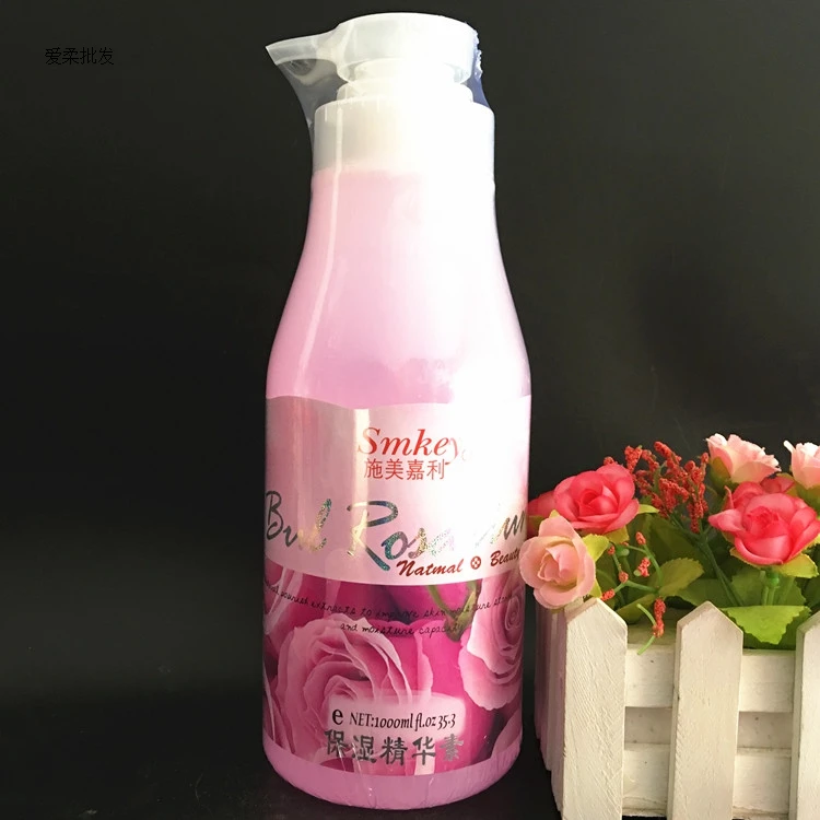 

Beauty Salon Rose Essence Bright Skin Rehydration Moisturizing 1000ml Skin Care Serum Facial Skin Care Products