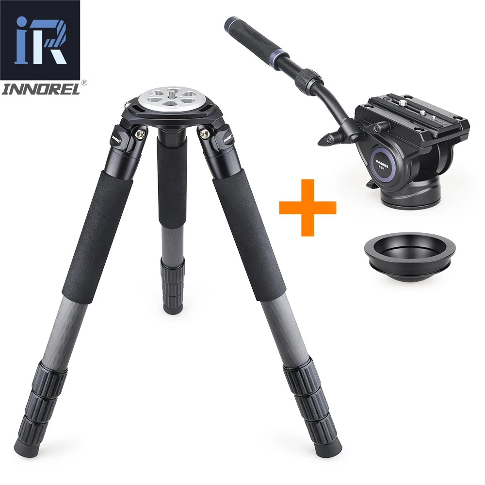 INNOREL RT90C (LT404C) Professionele Heavy Duty Camera Statief Ultra Stabiele Top Niveau Birdwatching Camera Stand 40mm Been Buis