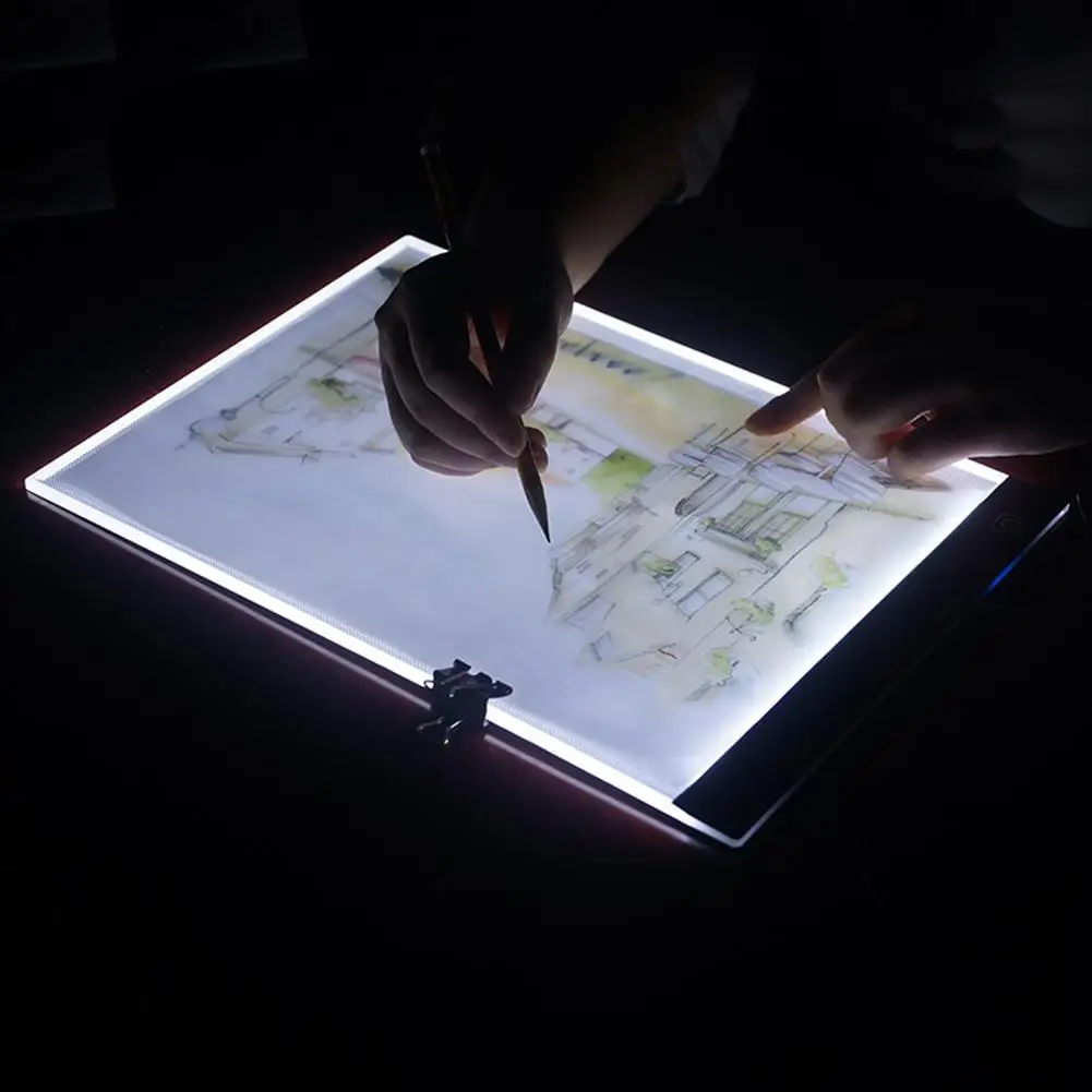 

A4 Dimmable USB LED Drawing Board Copy Tracing Stencil Display Digital Tablet