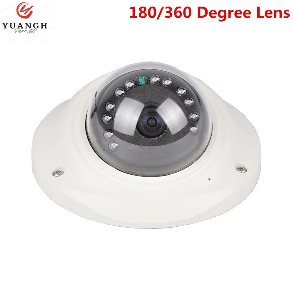 HD 1080P AHD Video Surveillance Camera 1.7mm Lens 180 Degree CCTV Camera 5MP DOME IR Night Vision AHD Camera