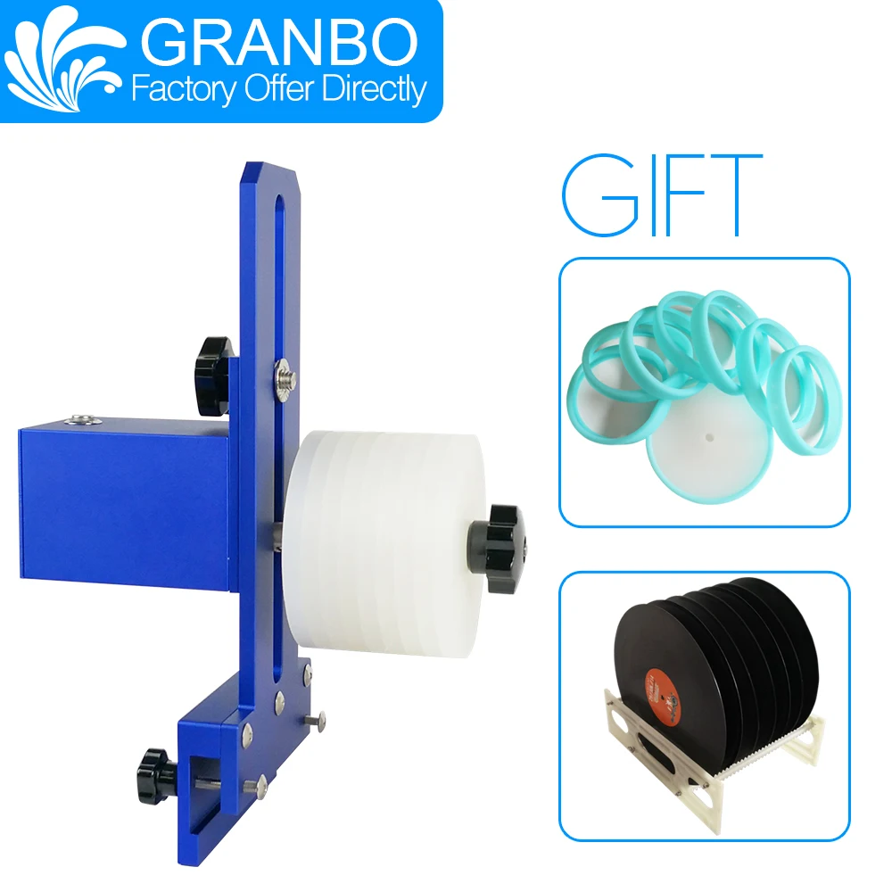 Ultrasonic Cleaner Parts Bracket Auto-Rotating Motor Lifter Device for Lp Vinyl Records Disc CD Washing Gramophone