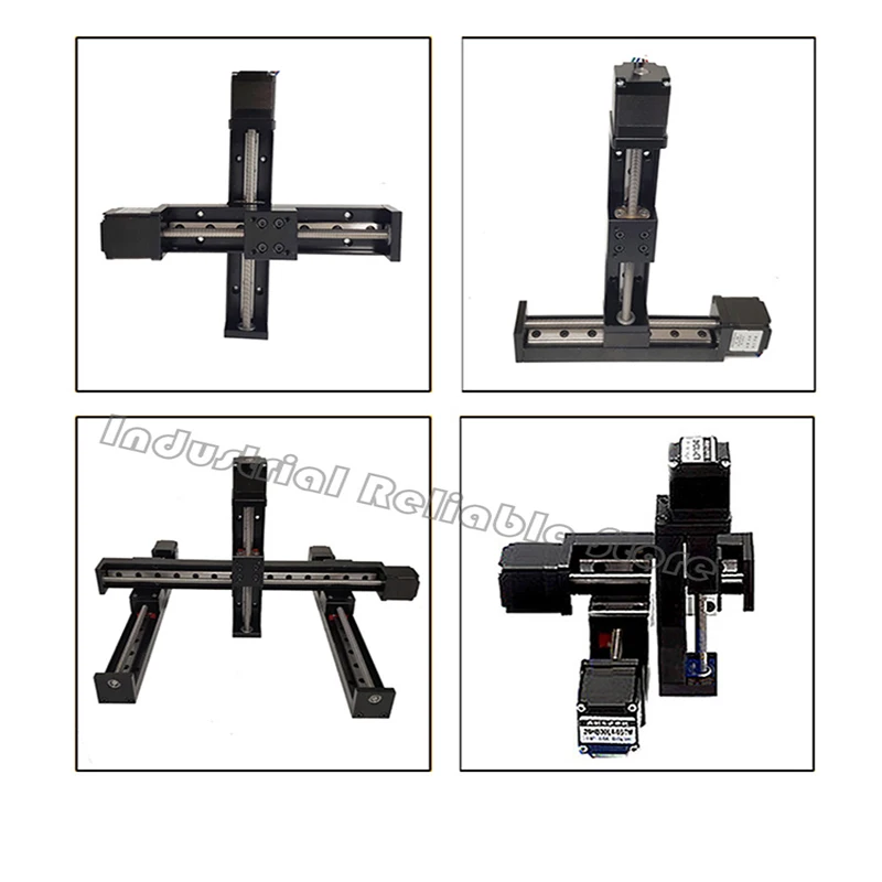 Higher Torque New 50mm 100mm 150mm 200mm 250mm 300mm T-type Sliding Table Rail Pitch 1-12mm & NEMA11 28MM Stepper Motor 1.2kgcm