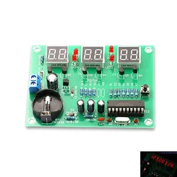 電子デジタル時計キット表示スイート電子モジュール部品と部品 DIY キット DC 9 V-12 V AT89C2051