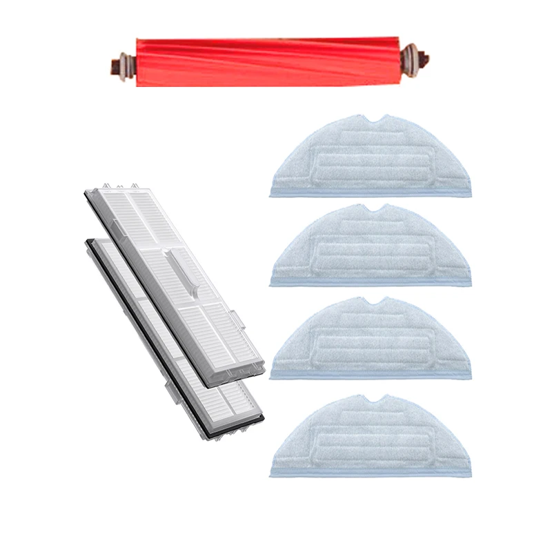 عالية الجودة الرئيسية فرشاة Hepa تصفية التطهير القماش فرشاة جانبية ل شاومي Roborock T7S T7plus T7Splus S7 تنظيف القماش قطع الغيار