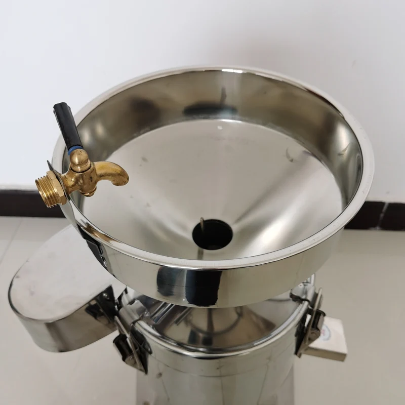Máquina comercial de leche de soja de acero inoxidable, máquina pulidora de soja, molienda de leche de soja, 220V