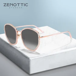 ZENOTTIC UV400 Protection Butterfly Sunglasses Oversized Design Acetate Sun Glasses Shade for Women