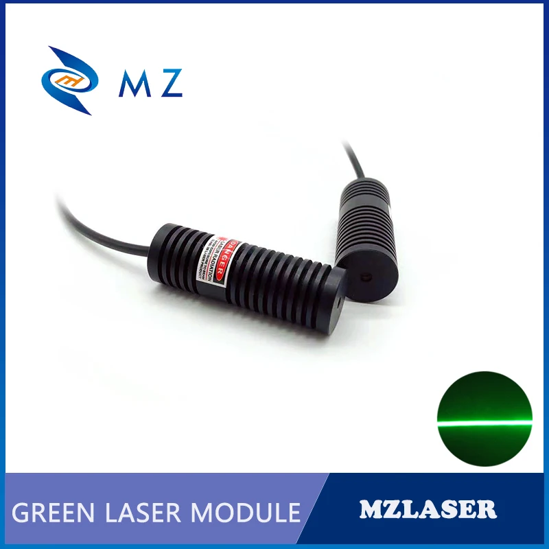 520nm 120mw 100mw 80mw 50mw 110deg with Thin Beam Green Line Laser Module For Room Escape/ Maze props/ Bar Dance Lamp