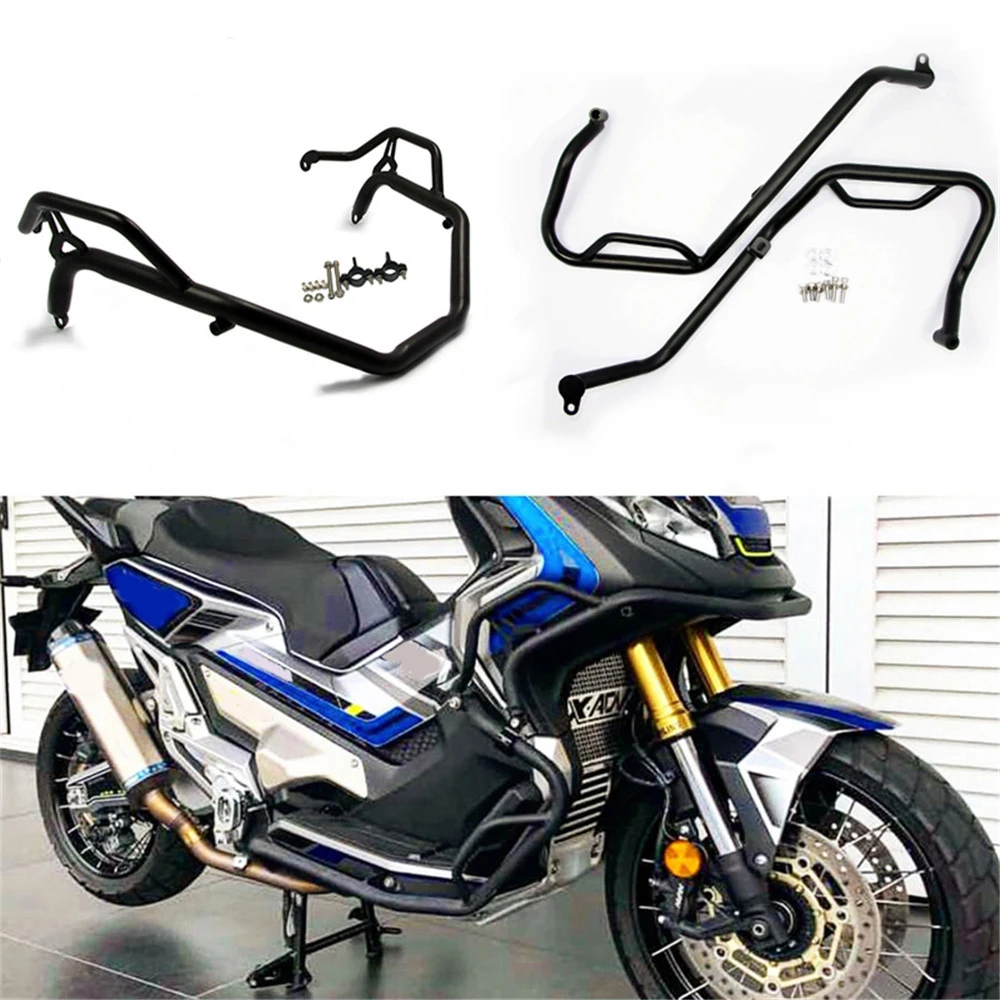 For HONDA X-ADV750 XADV 750 2017-2023 Motorcycle Highway Engine Guard Bumpers Crash Bars Stunt Cage Buffer Fuel Tank Protector