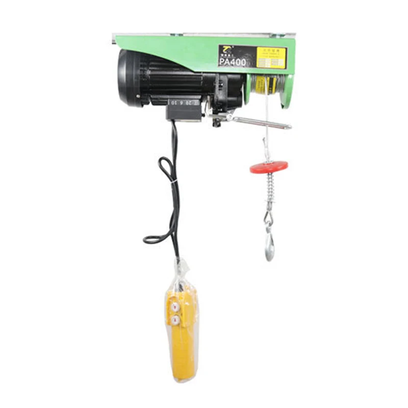 PA200 mini electric hoist electric 220V household small hoist wire rope hoist