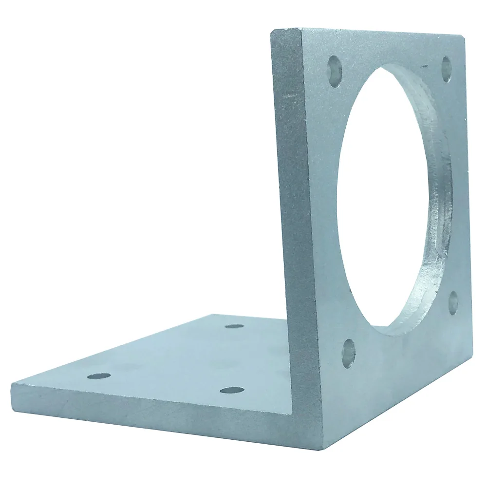 1 pz Nema34 staffa di montaggio rigida per motore passo-passo base 34 sedile di montaggio servo brushless dimensione standard internazionale