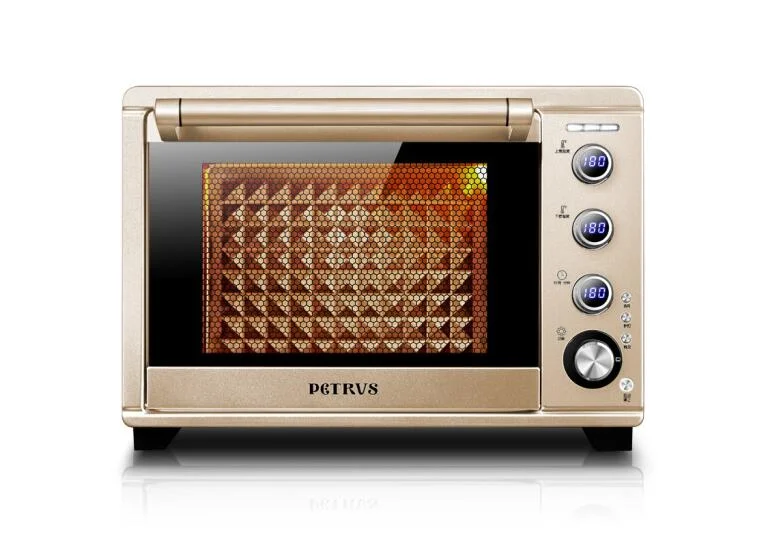 CHINAGUANGDONG Petrus 38L electric oven household PE7638  Stainless steel oven DIY Gold multifunctional baking 220-230-240V