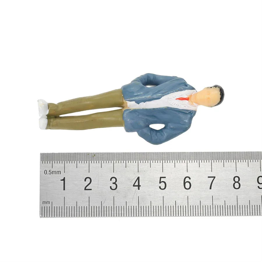 30Pcs/lot 1:25 Scale Model Miniature Figures Architectural Model Human Model ABS Plastic Peoples