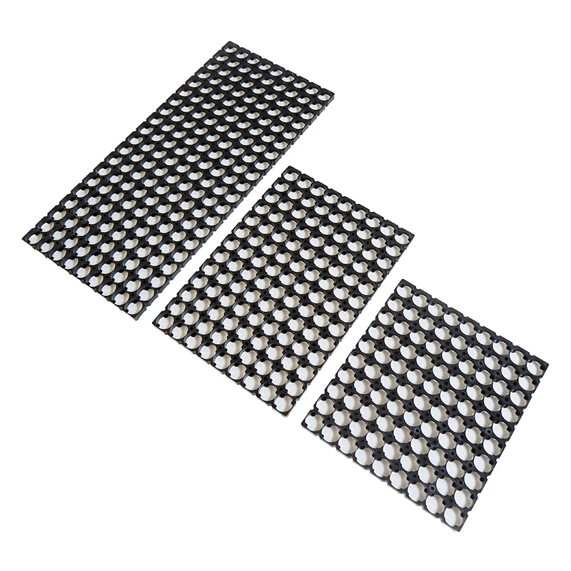 9P 시리즈 18650 배터리 홀더 18650 리튬 이온 배터리 팩용 18650 셀 브래킷 (통합) 내화성 재료