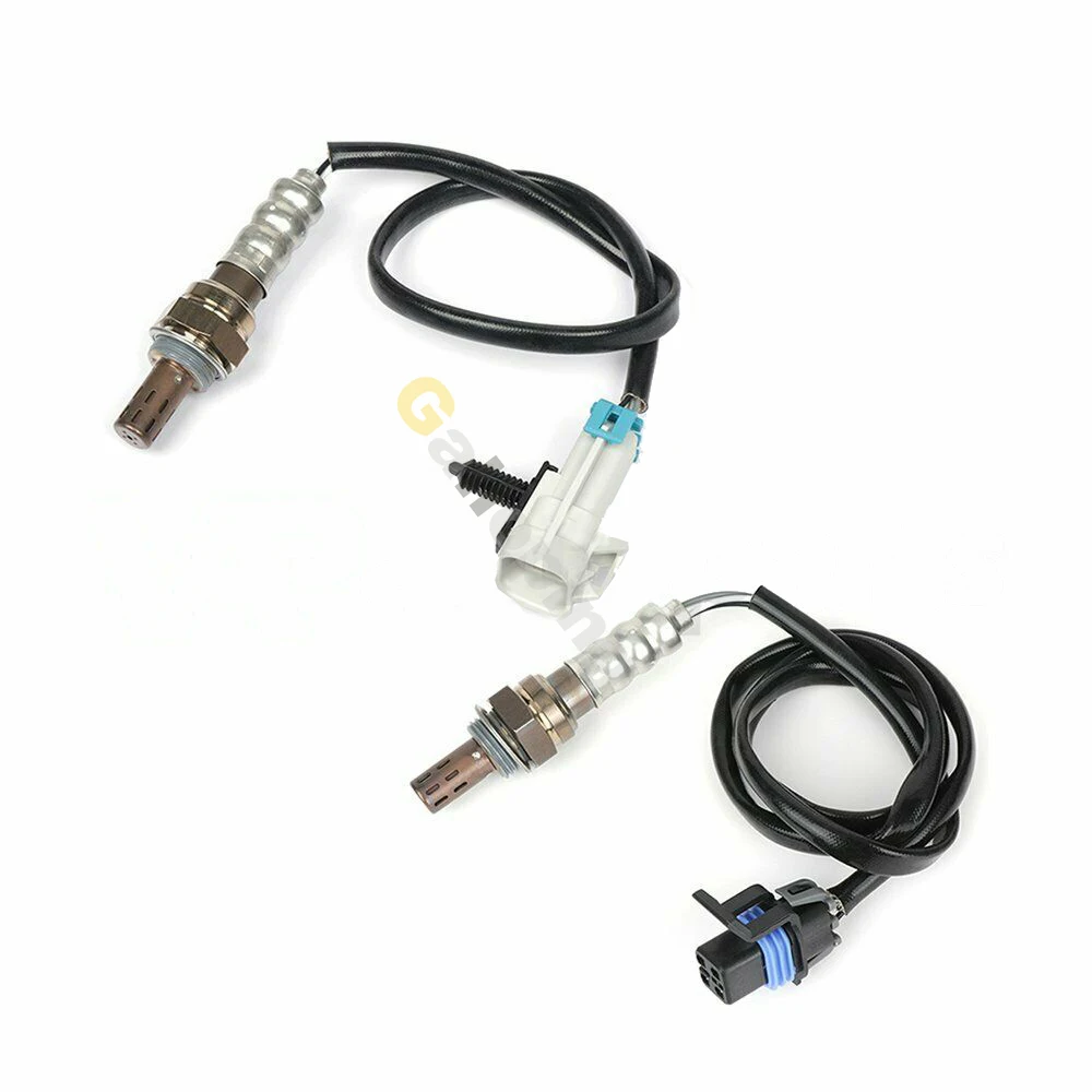 2pcs O2 Oxygen Sensor for Chevrolet Chevy Cobalt HHR Saturn Ion Vue 2.2L 2.4L Upstream Downstream 4 Wires Lambda 234-4668