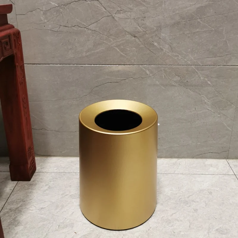 

Home Office Trash Can Narrow Creative Rose Gold Bin Large Innovative Waste Bin Automatic Trash Can Poubelle Voiture Home Eg50lj