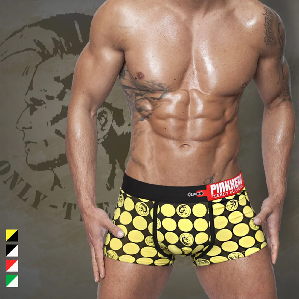 Hot Sale Cotton Men\'s Underwear Sexy Boxers Shorts Fashion UnderPants Male Panties Size M/L/XL/XXL