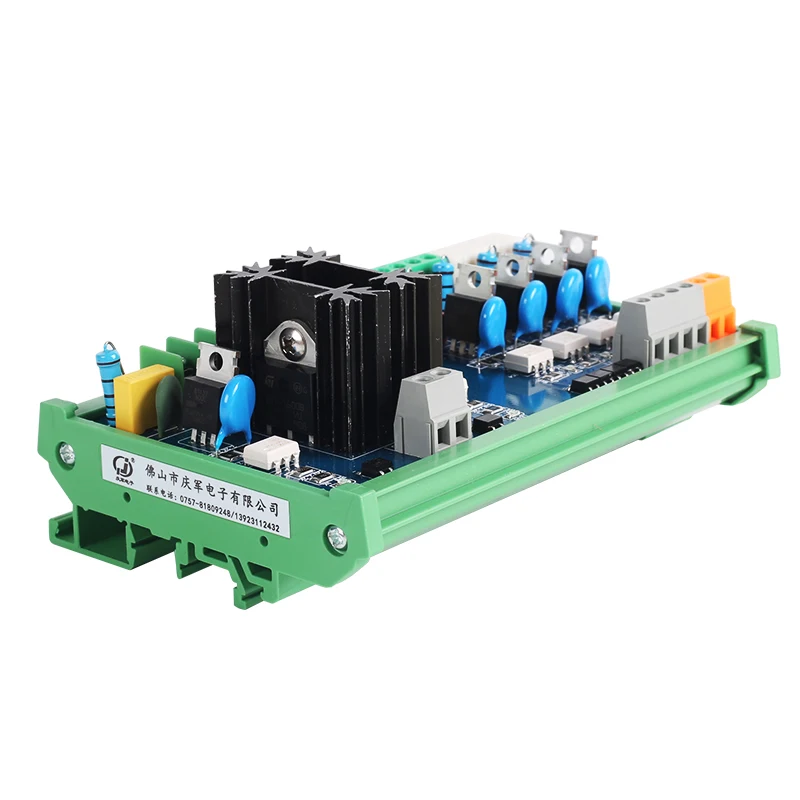 6-Channel PLC High Power Output AC DC Mixed Amplifier Module for Hydraulic Valves