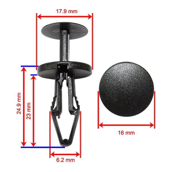 50-100-500pcs-grade-de-barragem-de-ar-tipo-push-retentor-de-clipes-de-vinil-11589291-para-gm-silverado-sierra-2500-3500-para-cadillac-cts-srx-sts