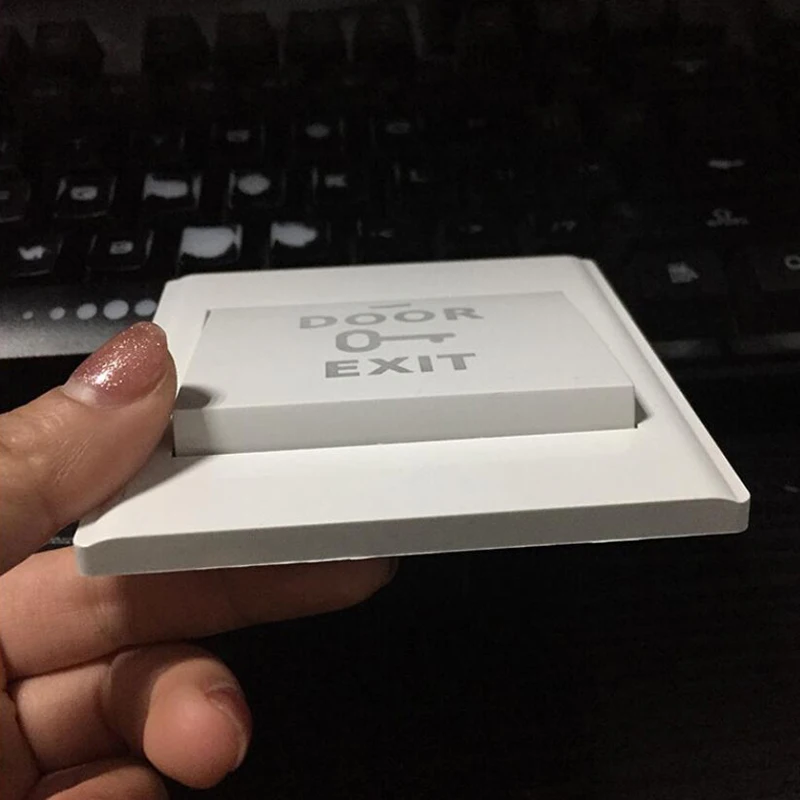 Door Exit Button Release Push Switch for access control system Electronic Door Lock Sensor Switches access push button plastic