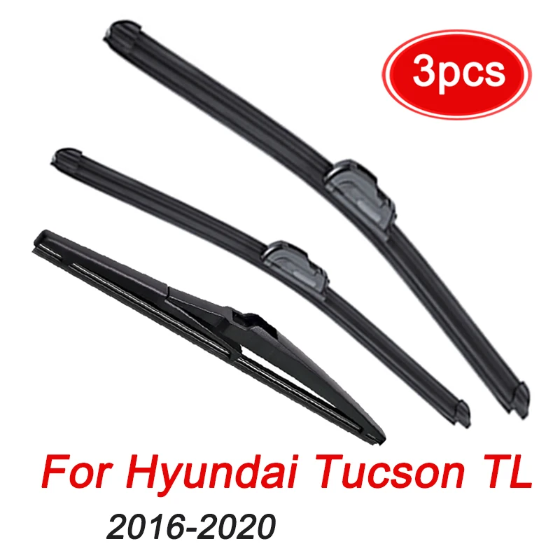 MIDOON Windshield Windscreen Wiper Blades For Hyundai Tucson TL MK3 2016 - 2020 Front Rear Window 2017 2018 2019