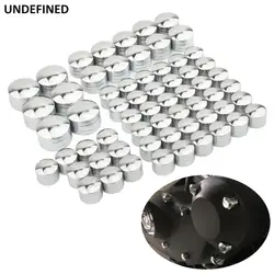 62pcs Motorcycle Engine Topper Cover CNC Twin Cam Bolt Head Screw Caps For Harley Touring Softail Slim Fat Boy FXSB 2017-2020