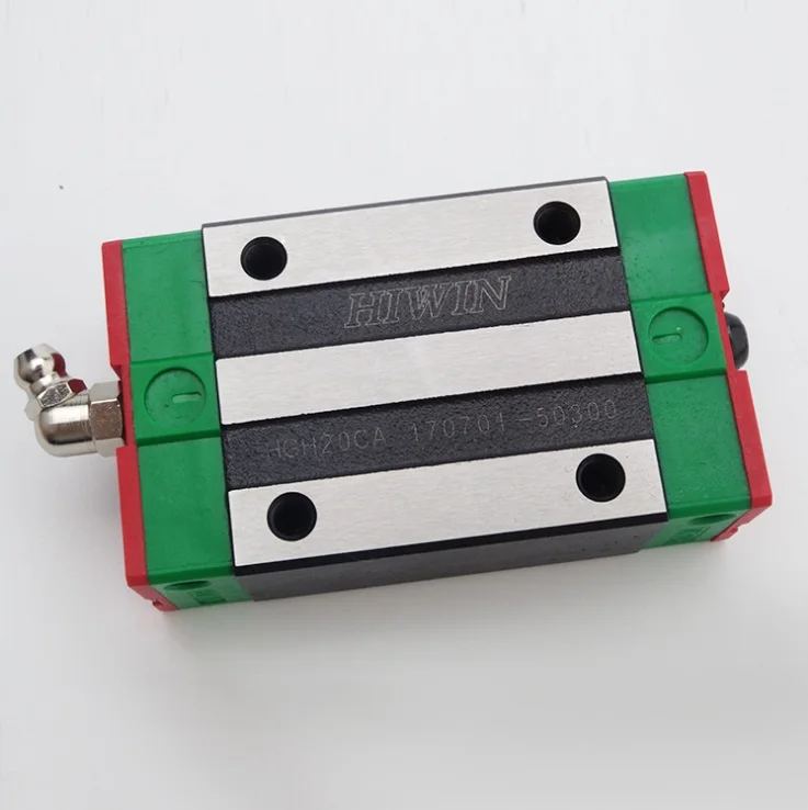 2 Stück Original HIWIN Linear-Schienenwagen HGH15CA HGH20CA HGH25CA HGH30CA für HGR-Führungsschiene CNC-Fräse – Detail 3