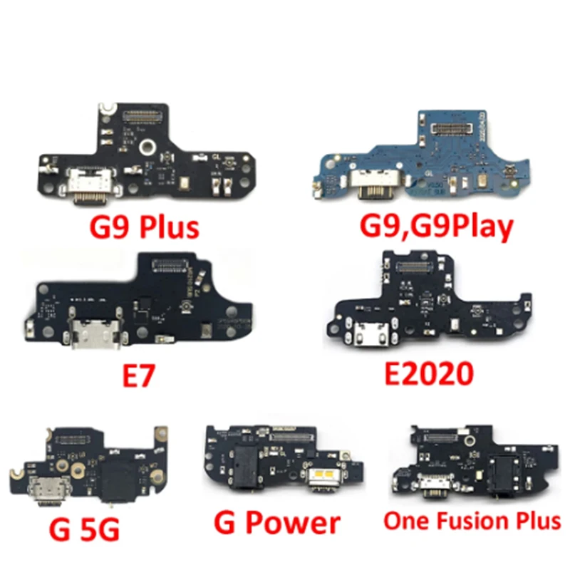 For Motorola Moto One Action Fusion Plus One Hyper One Macro One Vision USB Charger Charging Connector Dock Port Flex Cable