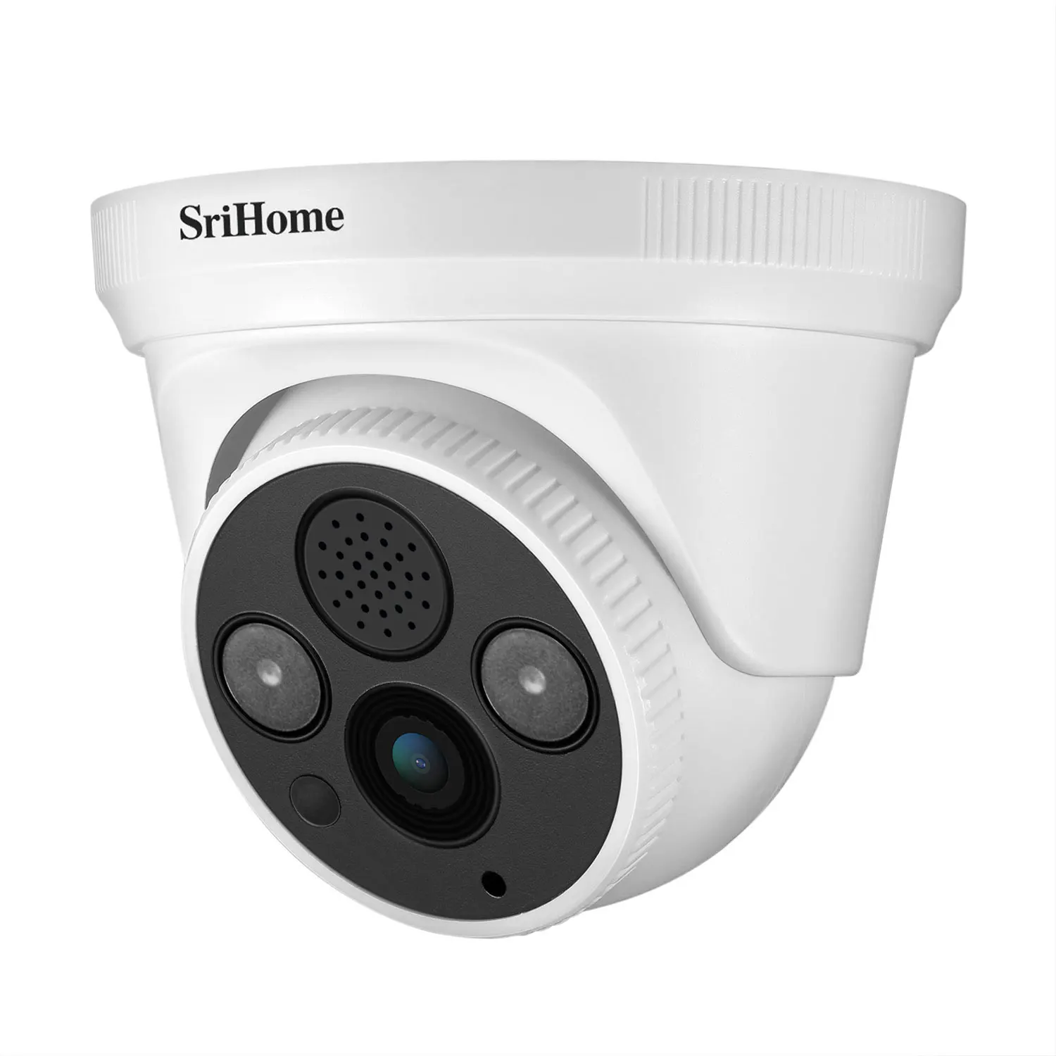 Srihome SH030 3MP 1296P 3x Zoom Wireless Intercom  IP Dome Camera AI Humanoid Motion Detection Home Security CCTV Monitor