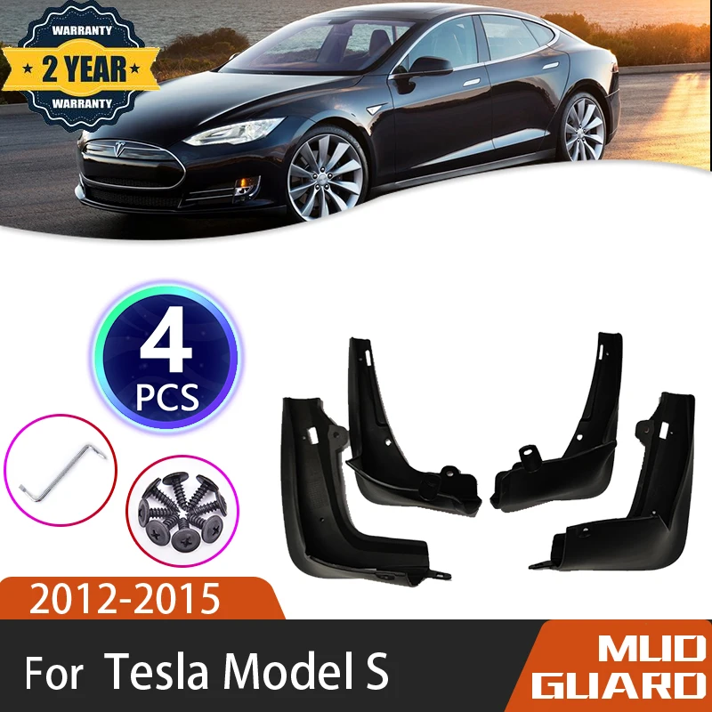 

Для Tesla Model S 2012 2013 2014 2015, передние и задние колеса, брызговики, брызговики, крыло, автоаксессуары