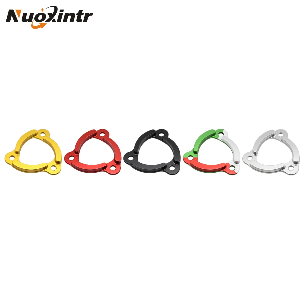 Nuoxintr CNC Motorcycle Racing Clear Clutch Cover Spring Retainer For Ducati Xdiavel Monster 821 1100 EVO 1200 959 1199