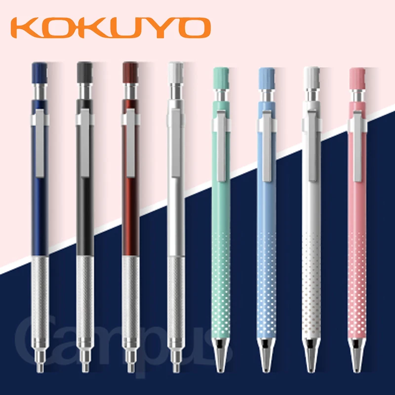 

Kokuyo Mechanical Pencil WSG-PS205 Writing Constant Lead Low Center Of Gravity Non-Slip Protection Core Student Stationery 0.5mm