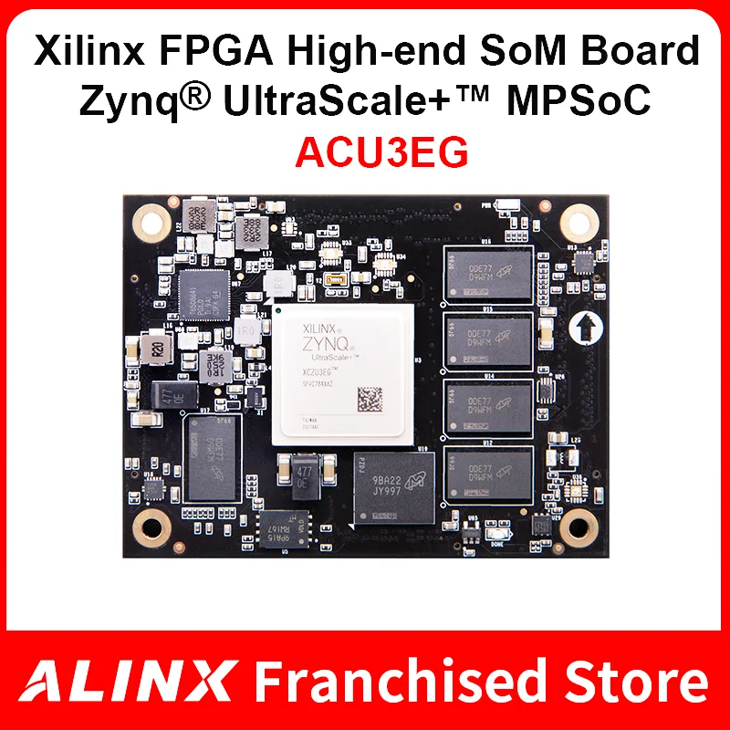 

Модуль промышленного класса ALINX SoM ACU2CG ACU3EG: Xilinx Zynq UltraScale + MPSOC AI XCZU3EG ZU2CG