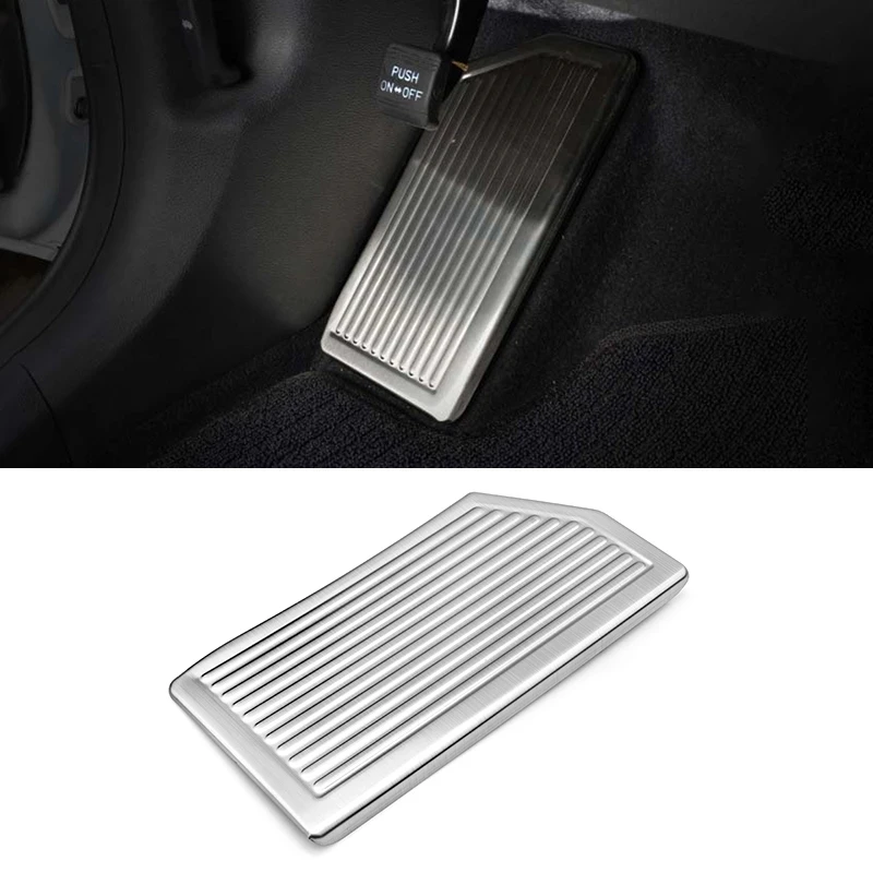 غطاء حماية بدواسة القدم من الفولاذ المقاوم للصدأ لـ Hyundai Tucson Palisade NEXO Grandeur Azera 2015 2016 2017 2018 2019 2020 2021