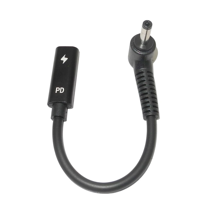 Тип C до 4,0*1,7 мм Dc адаптер питания Соединительный кабель для Lenovo IdeaPad 320 100-15 B50-10 YOGA 710 510-14ISK 20V зарядное устройство для ноутбука