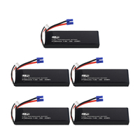 5PCS/lot 7.4V 2700mAh 10C Original Battery for Hubsan H501S H501A H501M H501C X4 RC Quadcopter Spare Parts H501S-14