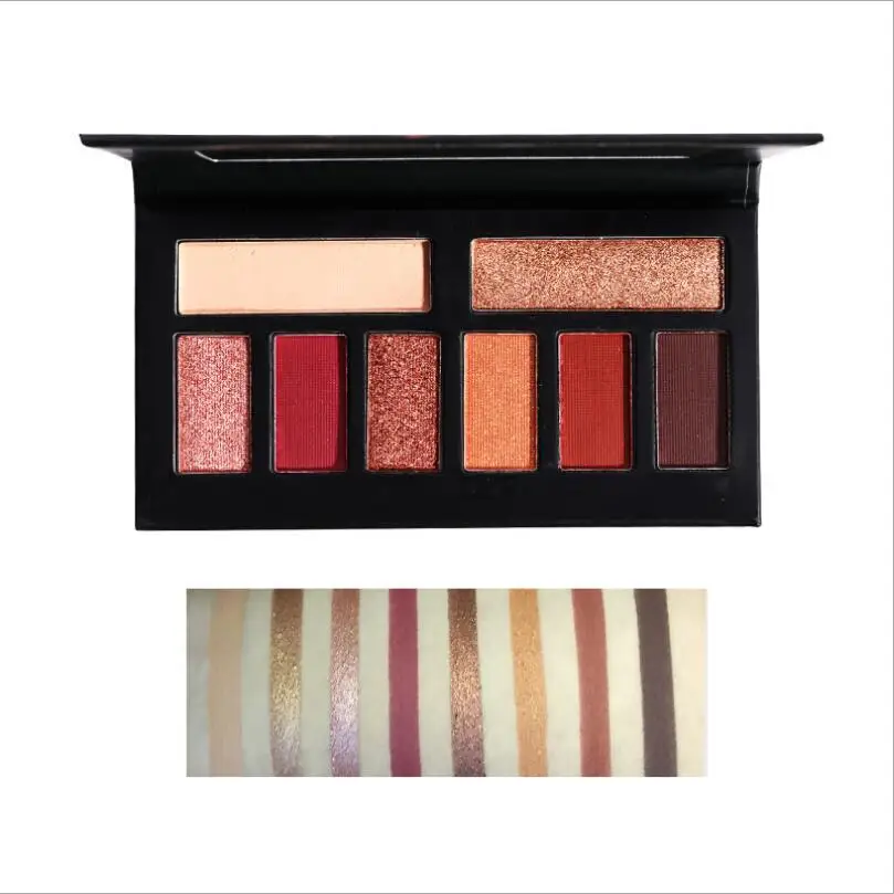 8 Colors Palette Matte Eyeshadow Long Lasting Waterproof Nude Shimmer Eye shadow Glitter Palette Make Up Beauty Set T1555