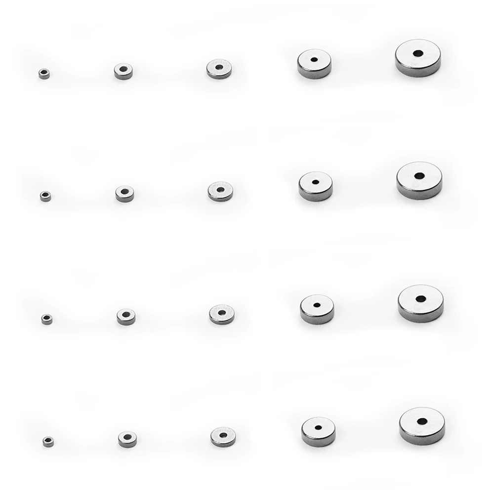 BTFBES Round Spacer Beads Black Hematite Loose Bead Natural Stone for Jewelry Making 2/4/6/8mm DIY Bracelets Necklace 180pcs/lot image 2